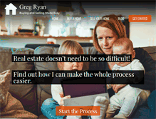 Tablet Screenshot of gregryan.com